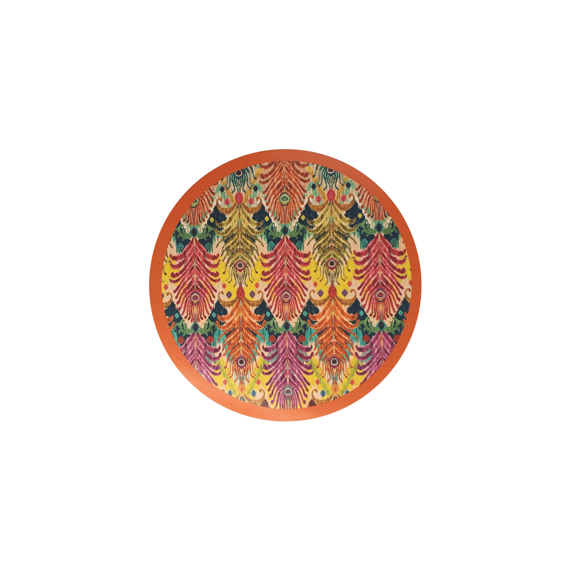 Wooden Placemats Assorted Ikat Multi Color Set of 4 - Hosted by Kelly Gaudreau