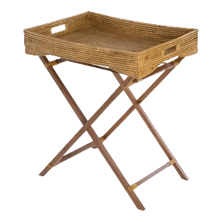 Woven Rattan Butler Tray - Hosted by Kelly Gaudreau