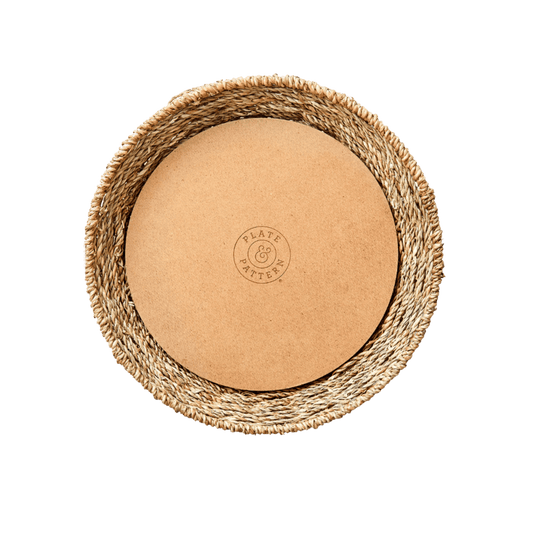 Woven Seagrass Plates Set of 4 - Hosted by Kelly Gaudreau