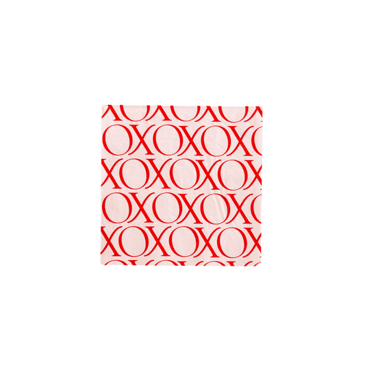 XO Large Napkins - Set of 20 - Hosted by Kelly Gaudreau