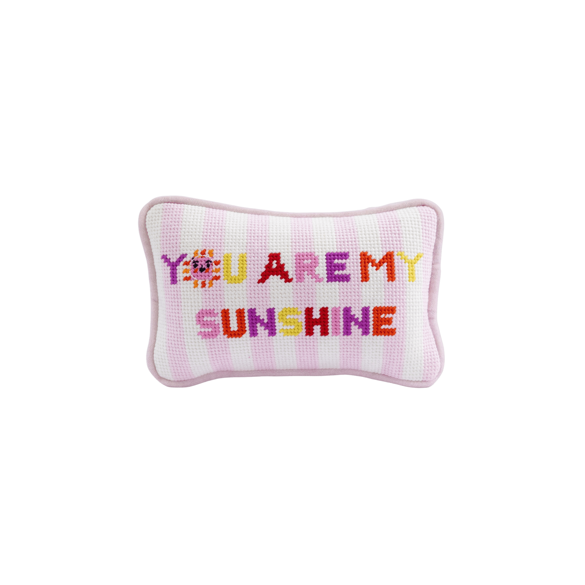 You Are My Sunshine Mini Needlepoint Pillow - Hosted by Kelly Gaudreau