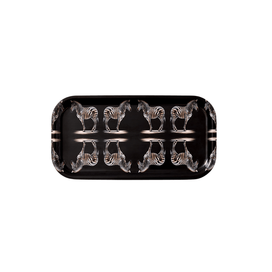 Zebra Birchwood Large Decorative Tray - Hosted by Kelly Gaudreau